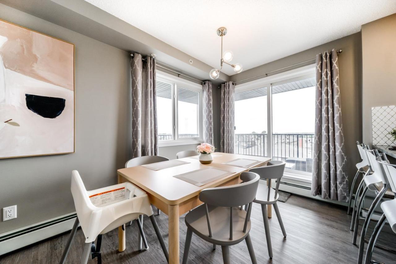 Peaceful Oasis Condo, Ac, Top Floor, Secure Ug Parking, Balcony, King Bed! Edmonton Exterior foto